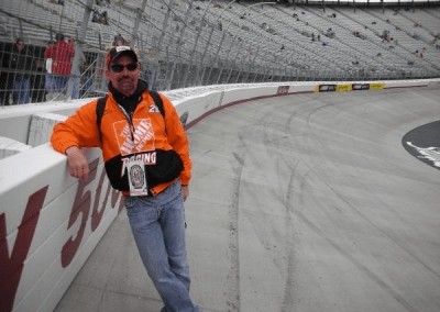 Jeff on Bristol Track