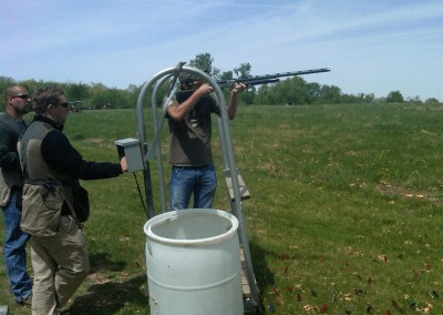 Danny, Henry, and Cole at Tournament Shoot