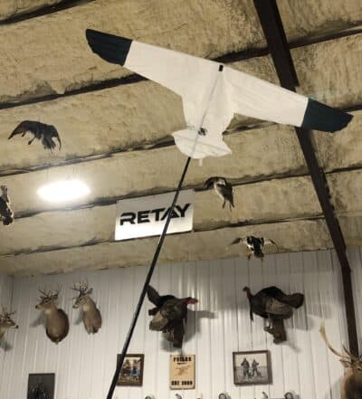 Foiles Strait Meat Retractable Handle Snow Goose Flag