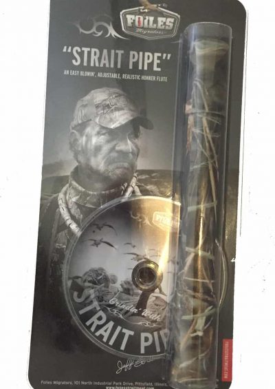 Foiles Strait Pipe Goose Call with Instructional DVD